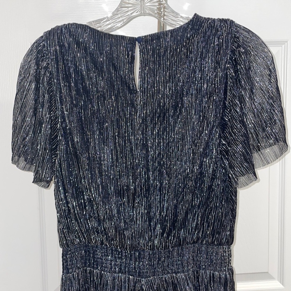 NWT Banana Republic Crop Metallic Jumpsuit Size XS - Picture 5 of 9